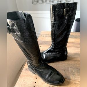 Boden patent leather boots/Size 7.5